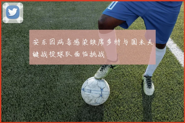 安东因病毒感染缺席多特与国米关键战役球队面临挑战